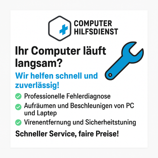 Notebook schneller machen Wien - Computer Hilfsdienst